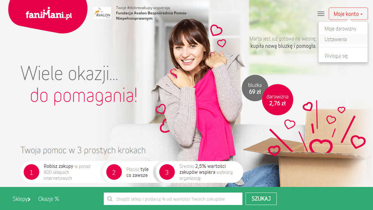 Fani Mani pomagasz Zaniczce.